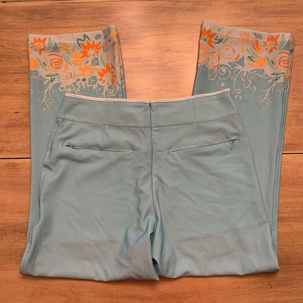 Nike dri fit cropped pants size Xsmall mint green, teal - Picture 8 of 12